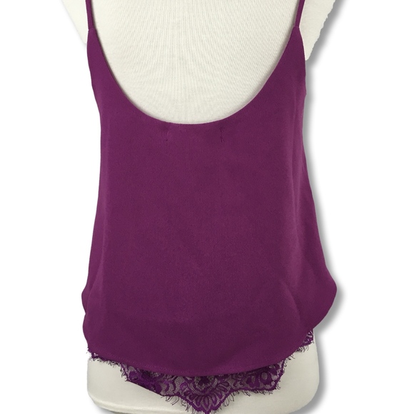 Harlowe & Graham Double Layer Lace Cami - Picture 5 of 8